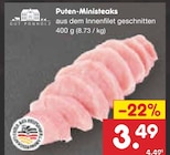 Puten-Ministeaks von Gut Ponholz im aktuellen Netto Marken-Discount Prospekt