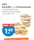 Kartoffel- und Feinkostsalate von Wild im aktuellen V-Markt Prospekt für 1,49 €