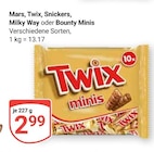 Twix Minis Angebote von Mars bei GLOBUS Koblenz für 2,99 €