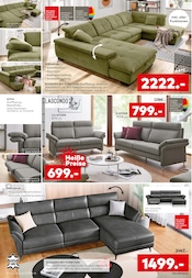 Sofa im porta Möbel Prospekt in Halle Aktueller porta Möbel Prospekt mit Sofa, "Besser gleich zu porta.", Seite 4