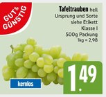 Tafeltrauben hell bei E xpress im Kaufbeuren Prospekt für 1,49 €