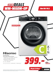 Aktueller MediaMarkt Saturn Prospekt mit Trockner, "LET'S GO! DEALS WM-WARM-UP", Seite 22