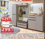 Garderobenserie „Triest“ im Angebot bei Segmüller in Kempten Garderobenserie „Triest“ Angebote bei Segmüller Kempten für 49,99 €
