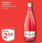 Fruchtsecco Granatapfel von Rotkäppchen für 2,59 € bei GLOBUS im Angebot Fruchtsecco Granatapfel von Rotkäppchen im aktuellen GLOBUS Prospekt