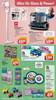 Staubsauger im aktuellen REWE Prospekt (Rostock) Staubsauger im REWE Prospekt "Dein Markt" mit 28 Seiten (Rostock)