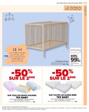 Lit Bébé Angebote im Prospekt "BONNE ANNÉE BONNE PROMO" von Carrefour auf Seite 25