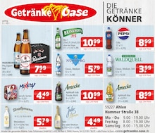 Bier im Getränke Oase Prospekt "Aktuelle Angebote" mit 1 Seiten (Ahlen)