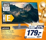 expert Demitz-Thumitz - Monitor L27q-38 Angebot im Prospekt Monitor L27q-38 bei expert im Demitz-Thumitz Prospekt für 179,00 €