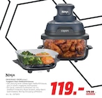CRISPi 4-in-1 Tragbare Glas-Heißluftfritteuse von Ninja im aktuellen MediaMarkt Saturn Prospekt für 119,00 €
