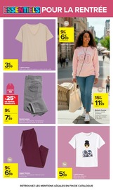 Promos Chaussures Femme dans le catalogue "L'ÉTÉ EN MAILLOT, LA RENTRÉE EN GRANDS CARREAUX." de Carrefour Chaussures Femme en promo dans le catalogue Carrefour à la page 86