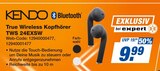 True Wireless Kopfhörer TWS 24EXSW im Angebot bei expert in Aalen True Wireless Kopfhörer TWS 24EXSW Angebote von Kendo bei expert Aalen für 9,99 €