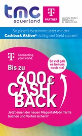 Aktueller TMC Sauerland GmbH Elektromarkt Prospekt in Balve und Umgebung, "Bis zu 600€ CASH BACK" mit 8 Seiten, 01.11.2024 - 30.11.2024