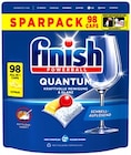 Quantum 98 Caps Citrus oder Klarspüler von Finish im aktuellen Penny Prospekt