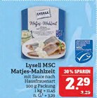 Aktuelles MSC Matjes-Mahlzeit Angebot bei Marktkauf in Leipzig ab 2,29 €