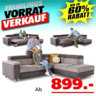 Boston Ecksofa Angebot im Seats and Sofas Prospekt Boston Ecksofa im Seats and Sofas Prospekt zum Preis von 899,00 €