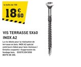 Promo VIS TERRASSE 5X60 INOX A2 à 18,60 € dans le catalogue Tout Faire à Castelnau-Montratier