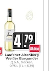 Laufener Altenberg Weißer Burgunder bei Hieber im Prospekt "" für 4,79 €