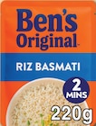 Riz micro-ondable basmati - BEN'S ORIGINAL dans le catalogue Netto