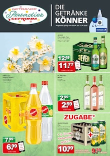 Aktueller Getränke Paradies Prospekt (Dortmund, 4 Seiten zum blättern Getränke Paradies Prospekt DIE GETRÄNKEKÖNNER mit 4 Seiten