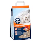 Litière agglomérante - CARREFOUR COMPANINO en promo chez Carrefour Litière agglomérante - CARREFOUR COMPANINO dans le catalogue Carrefour