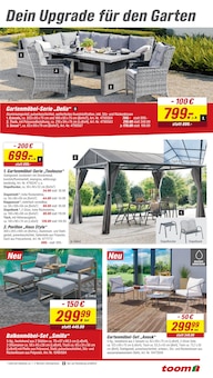 Gartenmöbel im aktuellen toom Baumarkt Prospekt (Leverkusen) Gartenmöbel im toom Baumarkt Prospekt "Respekt, wer's selber macht." mit 18 Seiten (Leverkusen)