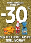 Promo -30% en remise immédiate sur le 2ème sur les chocolats de noël IVORIA à  dans le catalogue Intermarché Super à Ueberkumen
