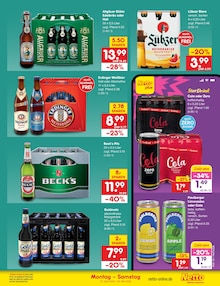 Bier im Netto Marken-Discount Prospekt "Aktuelle Angebote" mit 63 Seiten (Schwerin)