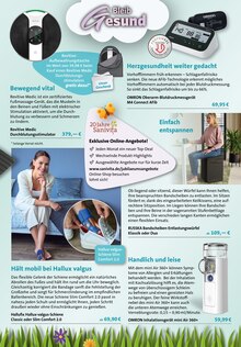 Blutdruckmessgerät im Promedia Medizintechnik A. Ahnfeldt GmbH Prospekt "Fit und mobil durch den Frühling" mit 6 Seiten (Siegen (Universitätsstadt))