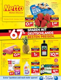Netto Marken-Discount Prospekt für Brandenburg mit 63 Seiten Netto Marken-Discount Prospekt "Aktuelle Angebote" für Brandenburg, 63 Seiten, 07.04.2026 - 11.04.2026
