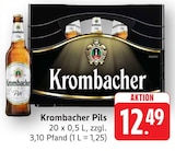 Aktuelle Krombacher Angebote bei E center in Filderstadt Aktuelles Krombacher Pils Angebot bei E center in Filderstadt ab 12,49 €
