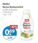 Reine Buttermilch im V-Markt Prospekt Reine Buttermilch von Müller im aktuellen V-Markt Prospekt für 0,69 €