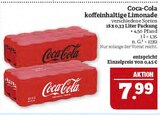 koffeinhaltige Limonade Angebote von Coca-Cola bei Marktkauf Zeitz für 7,99 €