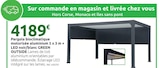 Mr.Bricolage Bourg-Achard - Promo Pergola bioclimatique motorisée aluminium 5 x 3 m + LED noir/blanc Promo Pergola bioclimatique motorisée aluminium 5 x 3 m + LED noir/blanc à 4 189,00 € dans le catalogue Mr.Bricolage à Bourg-Achard