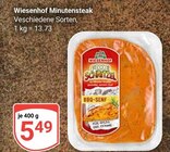 Minutensteak im Angebot bei GLOBUS in Pirmasens Minutensteak Angebote von Wiesenhof bei GLOBUS Pirmasens für 5,49 €
