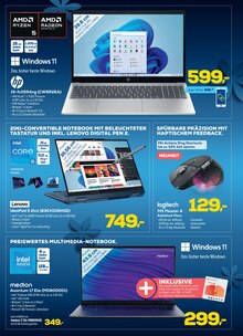 Laptop im EURONICS Prospekt "GENAU RICHTIG. TECHNIK-UPGRADE IM FRÜHJAHR." mit 14 Seiten (Bremen)