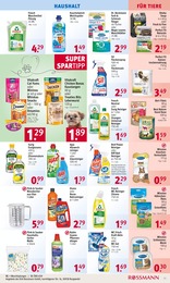Rossmann Farbe im Prospekt Rossmann Farbe im Prospekt