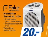 expert Bühl - Heizlüfter Trend HL 100 Angebot im Prospekt Heizlüfter Trend HL 100 bei expert im Bühl Prospekt für 20,00 €