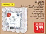 Teelichte von Gut & Günstig für 3,99 € bei Marktkauf im Angebot Teelichte von Gut & Günstig im aktuellen Marktkauf Prospekt