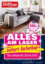 Höffner Prospekt für Bargteheide mit 11 Seiten Höffner Prospekt für Bargteheide: "Alles am Lager", 11 Seiten, 09.04.2021 - 20.04.2021