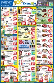 E center Supermarkt Prospekt der aktuellen Woche mit 1 Seite, gültig von 08.07.2026 bis 11.07.2026, in Wewelsfleth und Umgebung Aktueller E center Supermarkt Prospekt in Wewelsfleth und Umgebung, "Top Angebote" mit 1 Seite, 08.07.2026 - 11.07.2026
