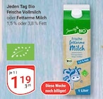 Frische Vollmilch Angebote von Jeden Tag Bio bei GLOBUS Viersen für 1,19 €