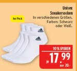 Unisex Sneakersocken im Angebot bei Marktkauf in Erlangen Unisex Sneakersocken Angebote bei Marktkauf Erlangen für 17,99 €