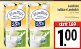 EDEKA Lollar - haltbare Landmilch Angebot im Prospekt haltbare Landmilch bei EDEKA im Lollar Prospekt für 1,00 €