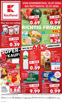 Bier im Kaufland Prospekt "Hier bin ich richtig" mit 56 Seiten (Marl)
