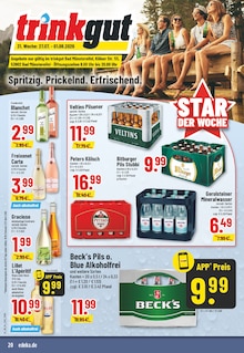 Bier im E center Prospekt "Aktuelle Angebote" mit 30 Seiten (Euskirchen)