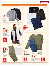 Promos Manteau Homme dans le catalogue "LE GOÛT DU RÉCONFORT" de Auchan Hypermarché Manteau Homme en promo dans le catalogue Auchan Hypermarché à la page 47