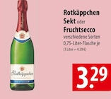 Rotkäppchen Sekt oder Fruchtsecco Angebote bei famila Nordost Flensburg für 3,29 €