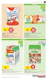 Promos Kinder dans le catalogue "Intermarché" de Intermarché Super Kinder en promo dans le catalogue Intermarché Super à la page 35