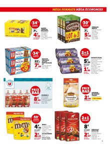 Promotion MMs dans le prospectus Hyper U, valable du 31/05/2023 au 11/06/2023 Promo MMs dans le catalogue Hyper U du moment à la page 5