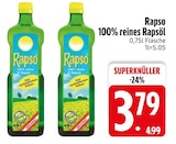 100% reines Rapsöl von Rapso im aktuellen EDEKA Prospekt für 3,79 €